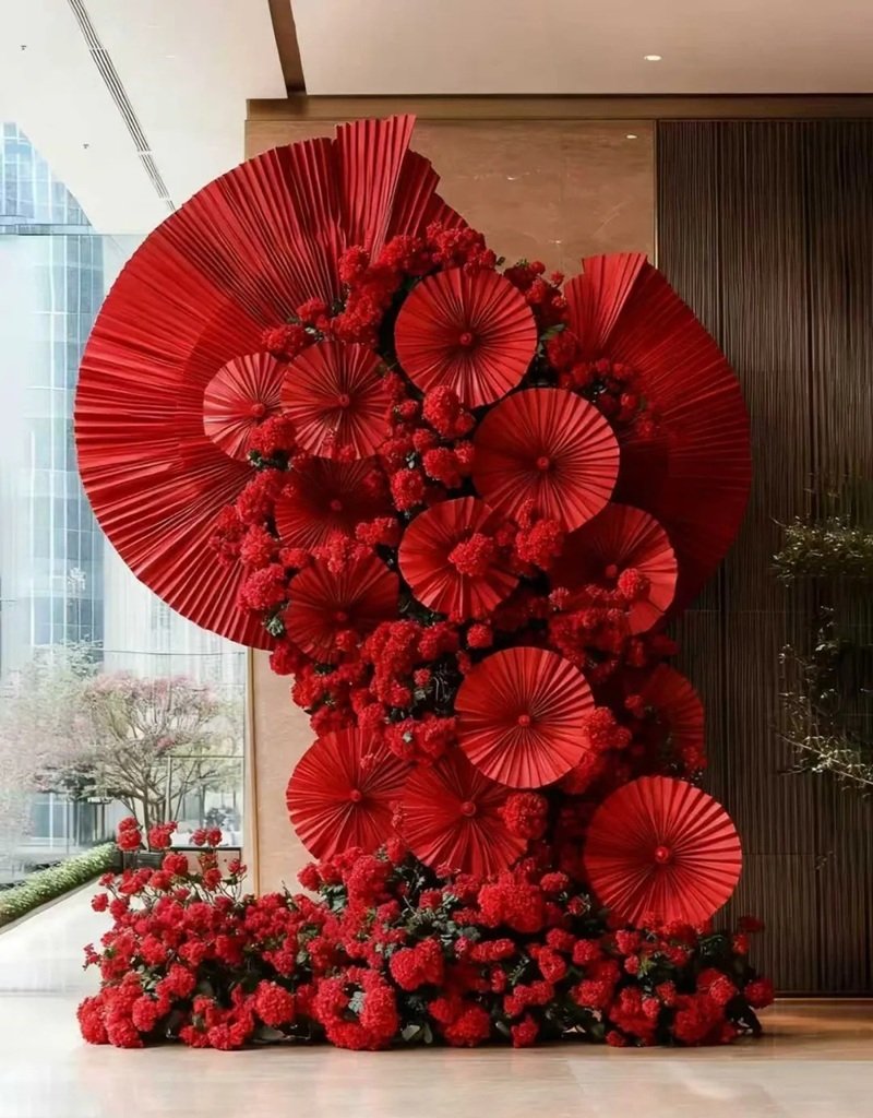 trang trí quạt giấy 28