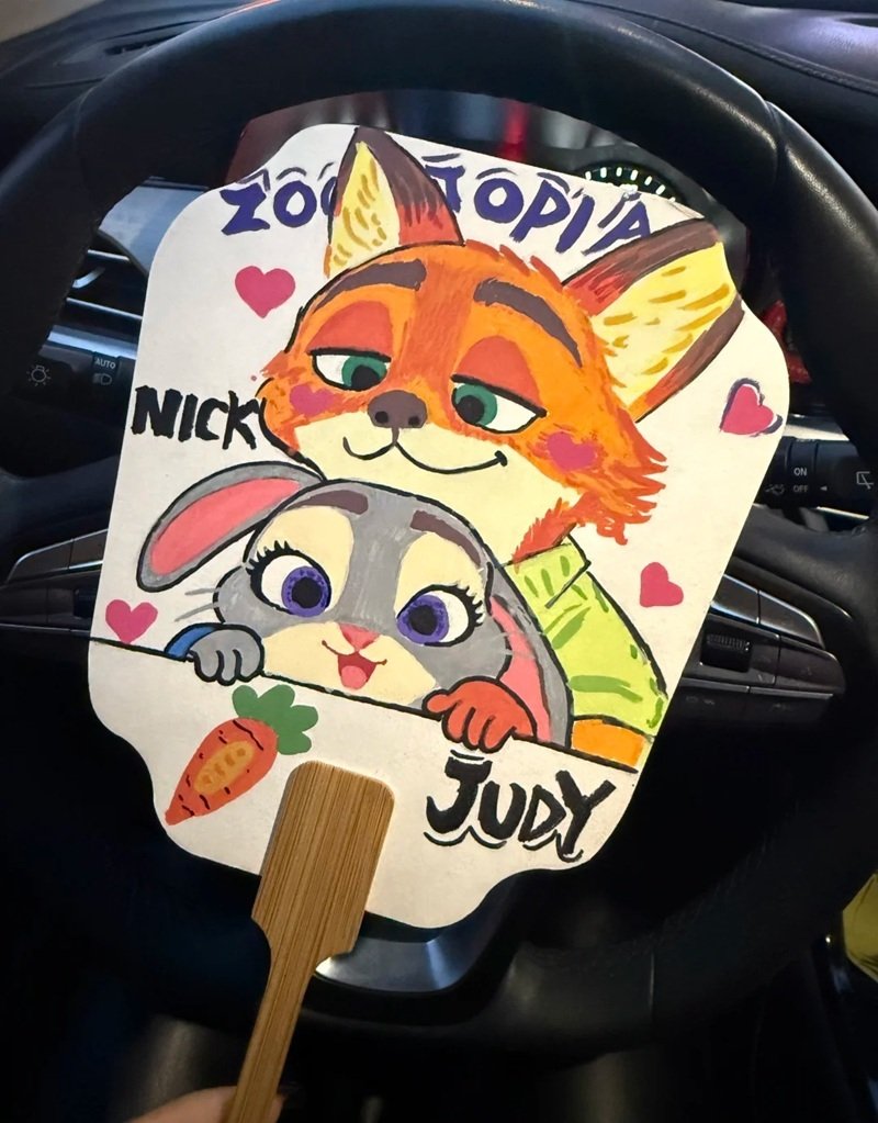 trang trí quạt giấy 36