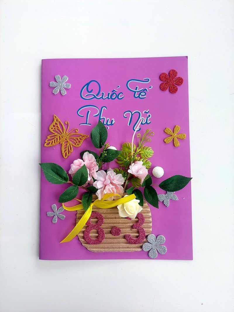 trang trí thiệp 3