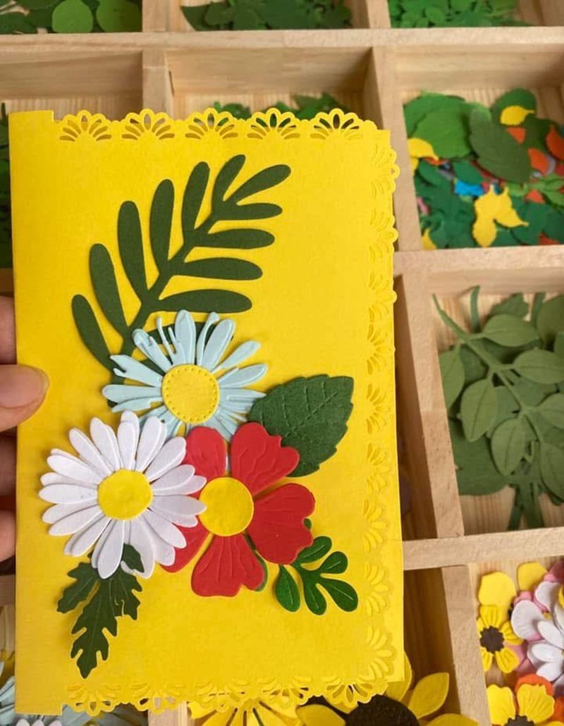 trang trí thiệp 7