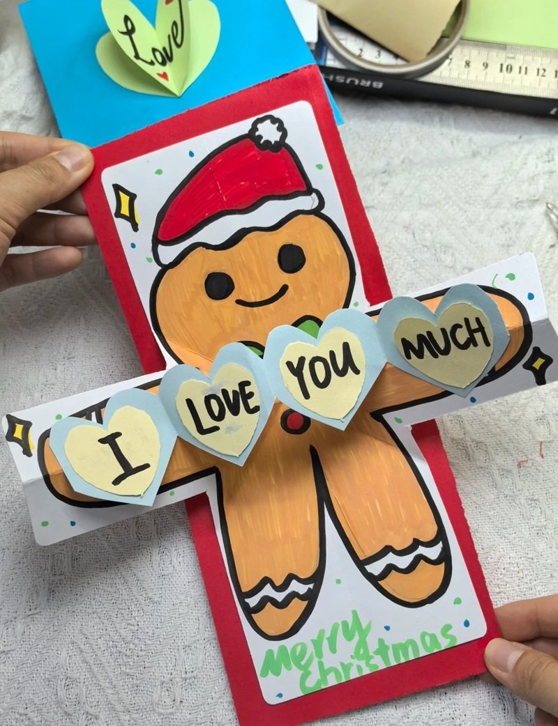 trang trí thiệp giáng sinh 13