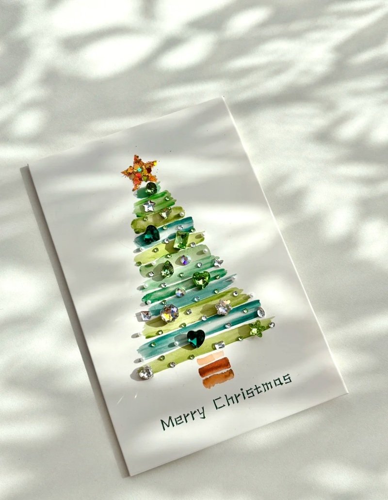 trang trí thiệp giáng sinh 14