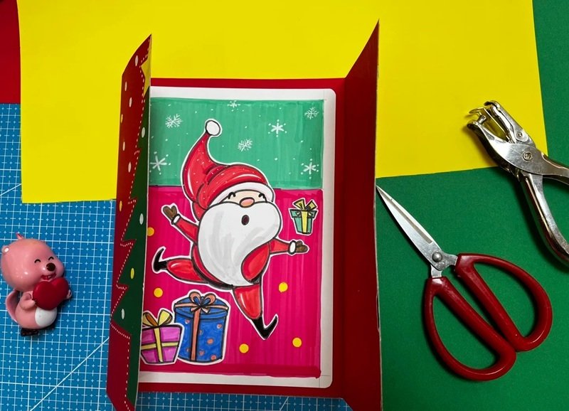 trang trí thiệp giáng sinh 18