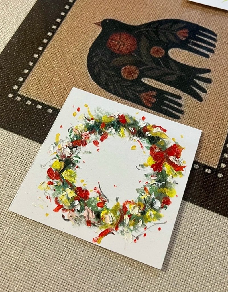 trang trí thiệp giáng sinh 23