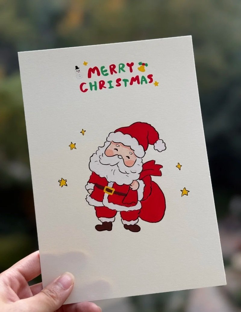 trang trí thiệp giáng sinh 24