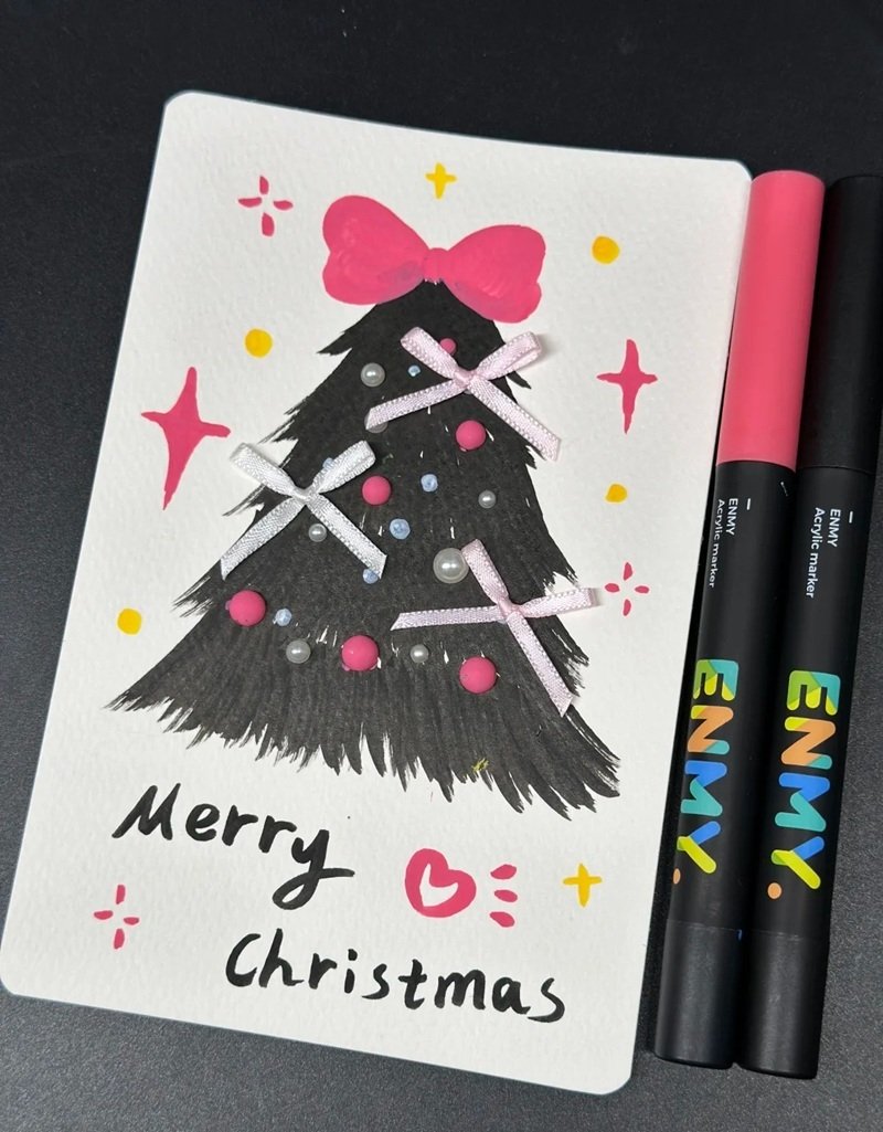 trang trí thiệp giáng sinh 3