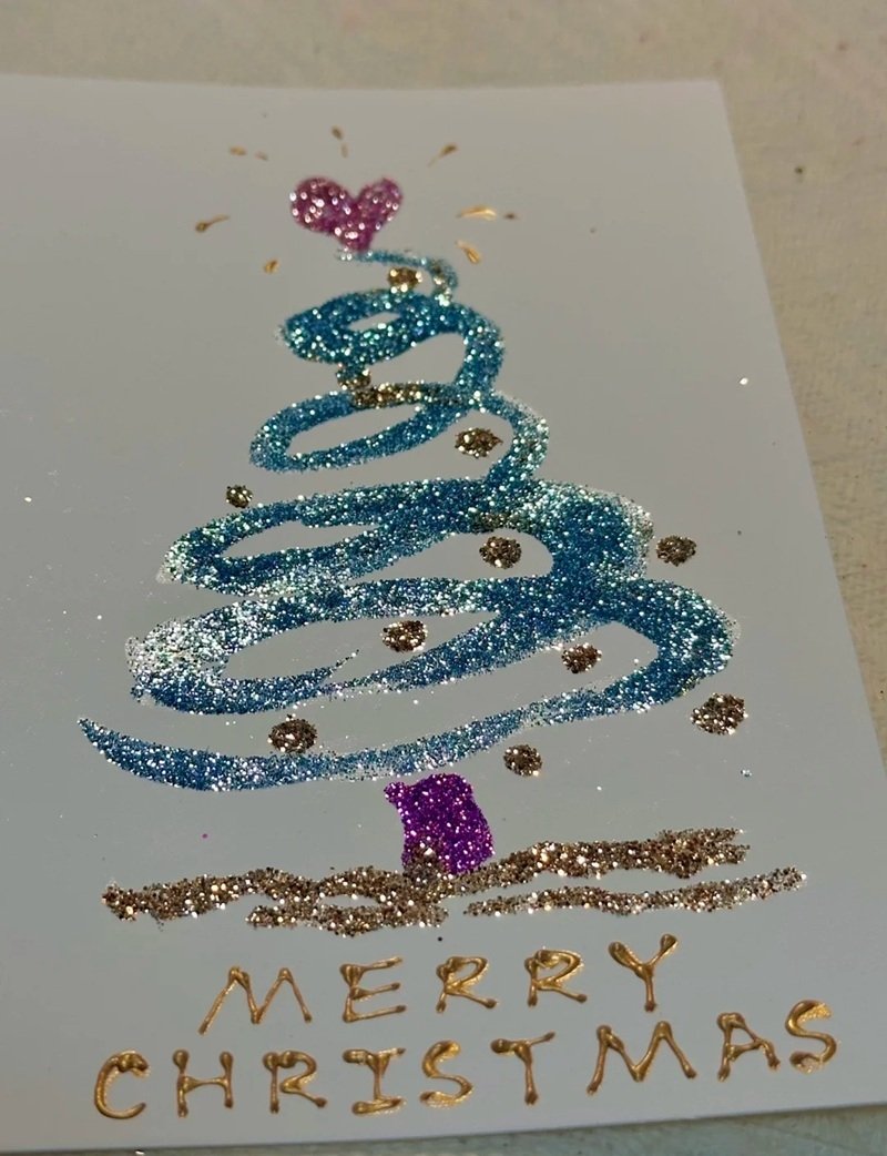 trang trí thiệp giáng sinh 30