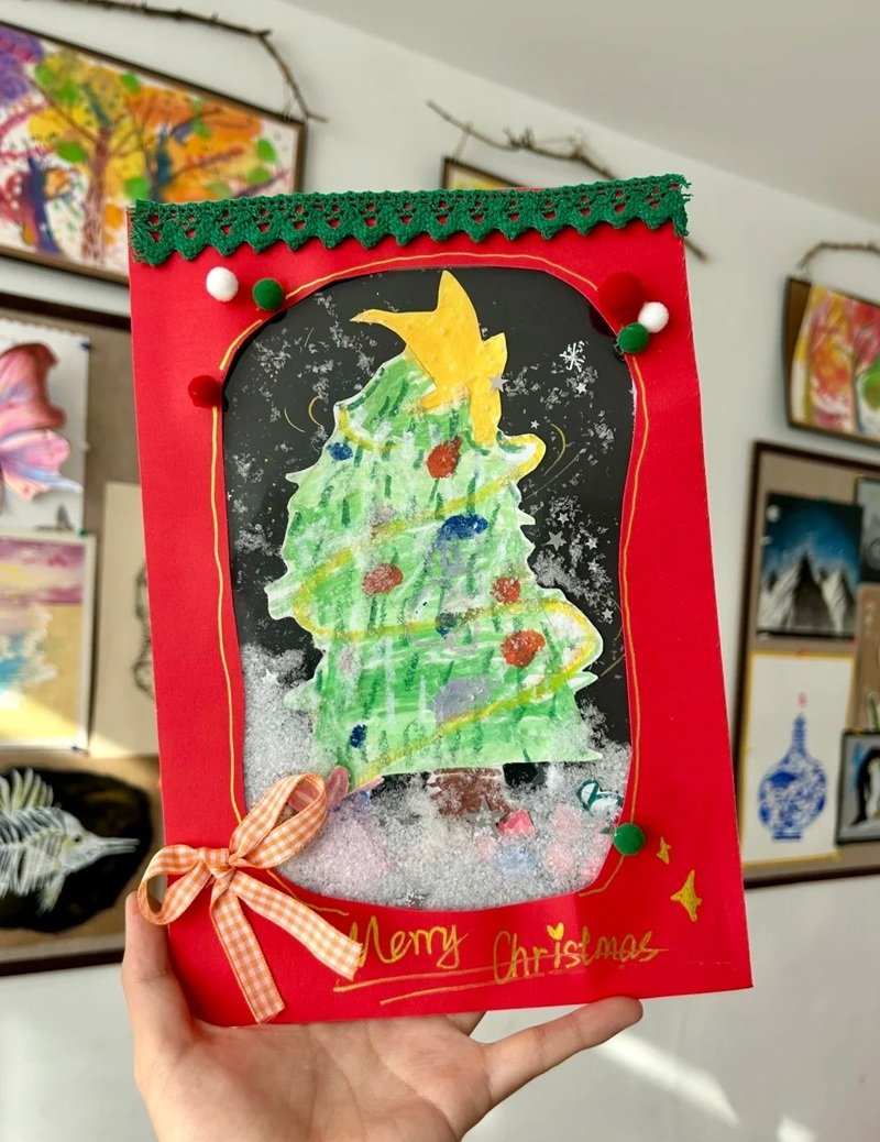 trang trí thiệp giáng sinh 34