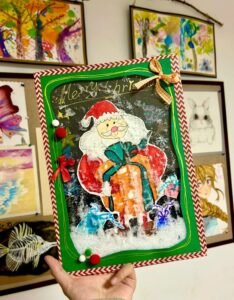 trang trí thiệp giáng sinh 35