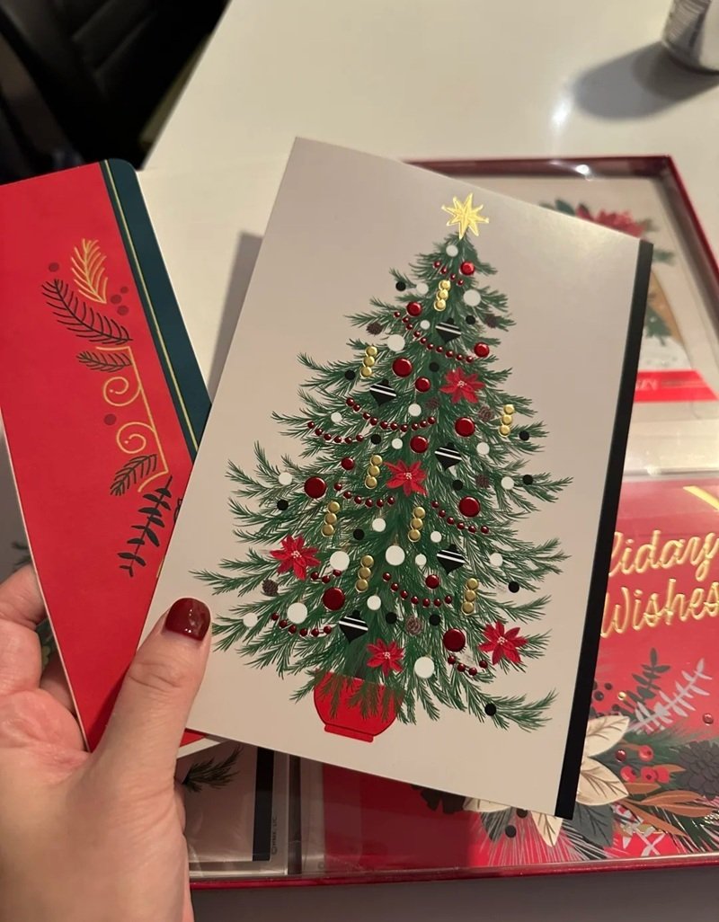 trang trí thiệp giáng sinh 37