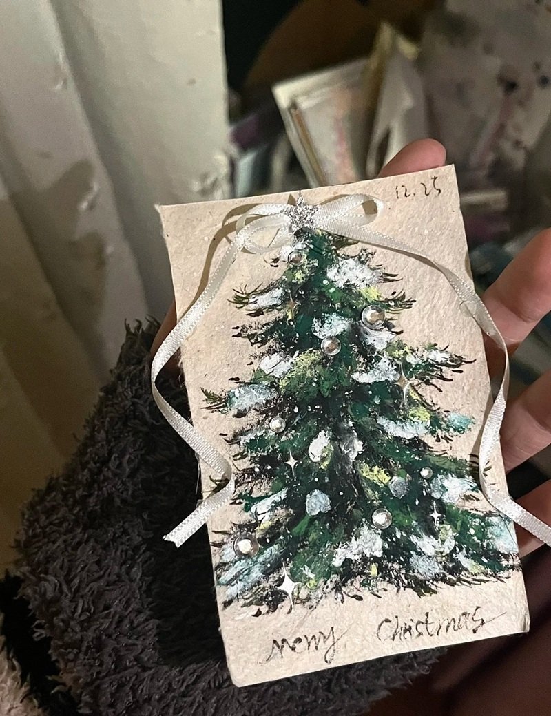 trang trí thiệp giáng sinh 38