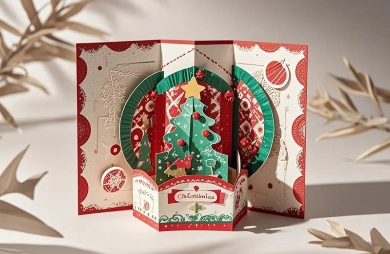 trang trí thiệp giáng sinh 40