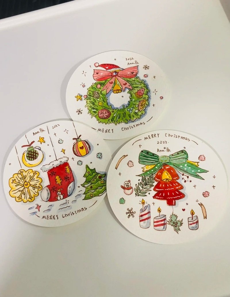 trang trí thiệp giáng sinh 6