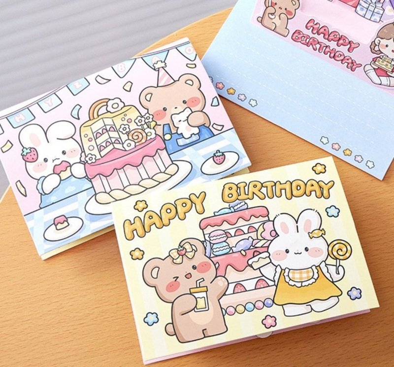 trang trí thiệp sinh nhật 14