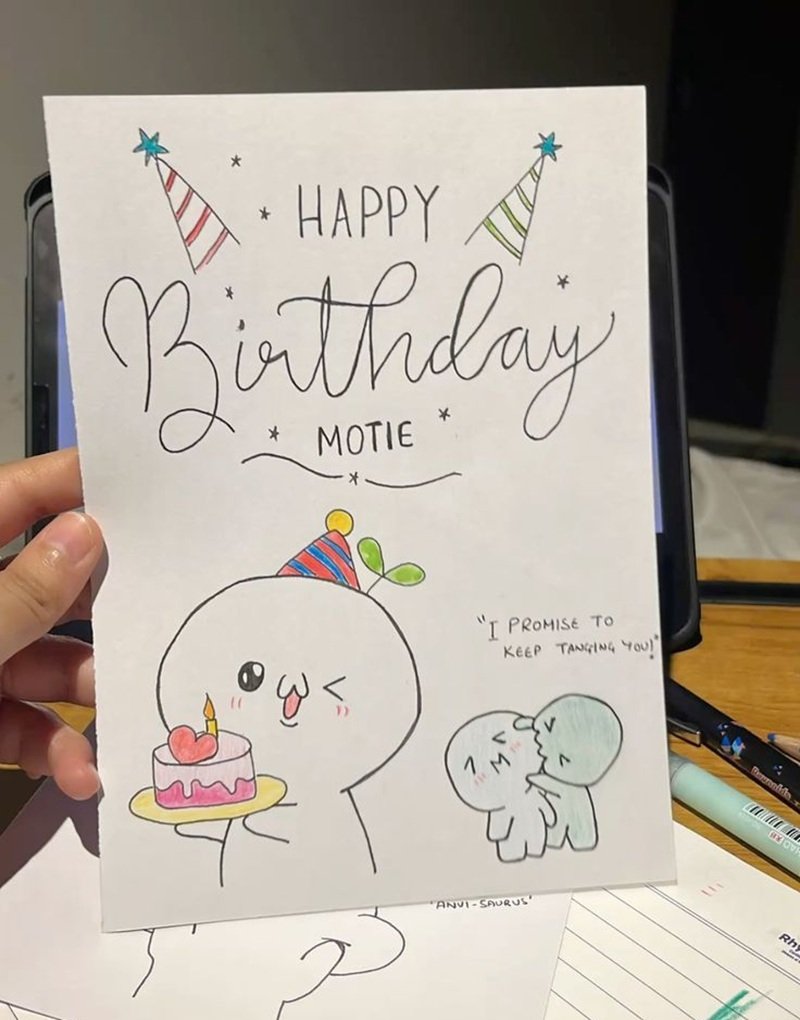 trang trí thiệp sinh nhật 23