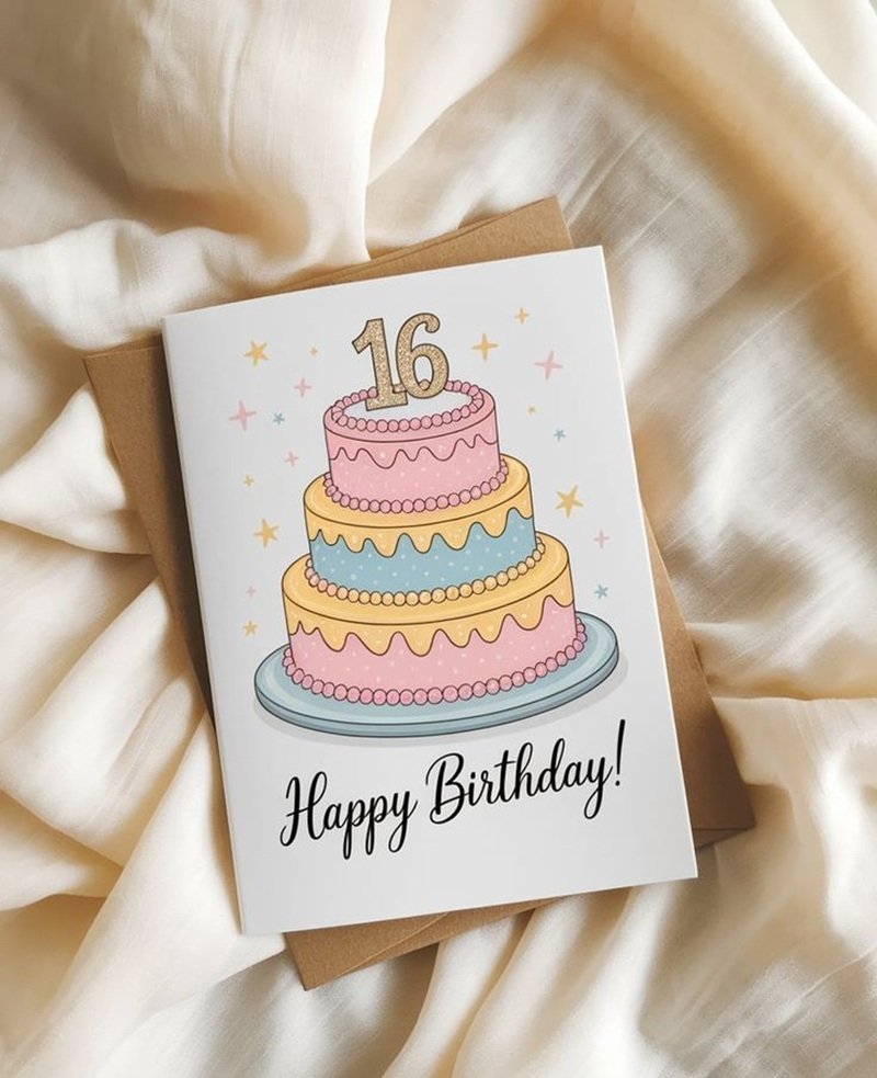 trang trí thiệp sinh nhật 24