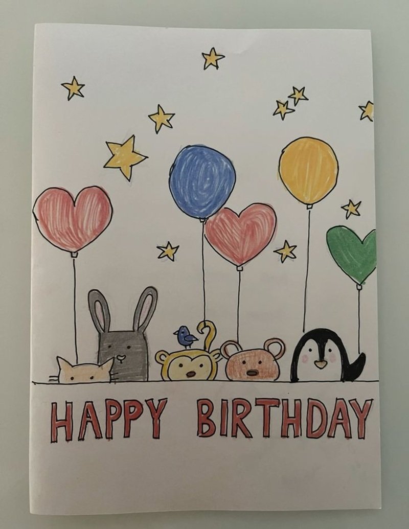 trang trí thiệp sinh nhật 27