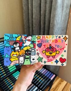 trang trí thiệp sinh nhật 31