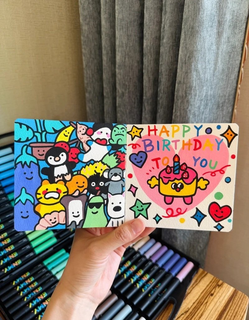 trang trí thiệp sinh nhật 31