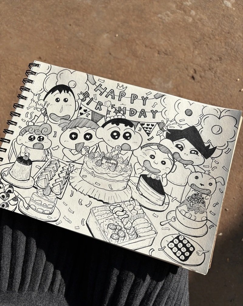 trang trí thiệp sinh nhật 32