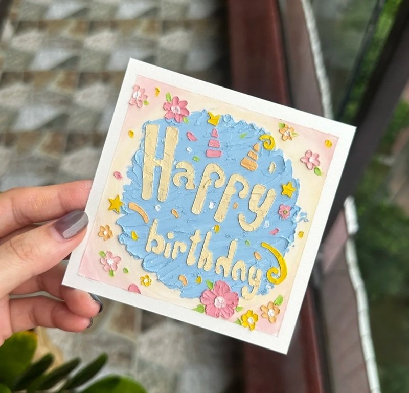 trang trí thiệp sinh nhật 36