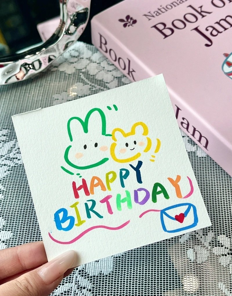 trang trí thiệp sinh nhật 38