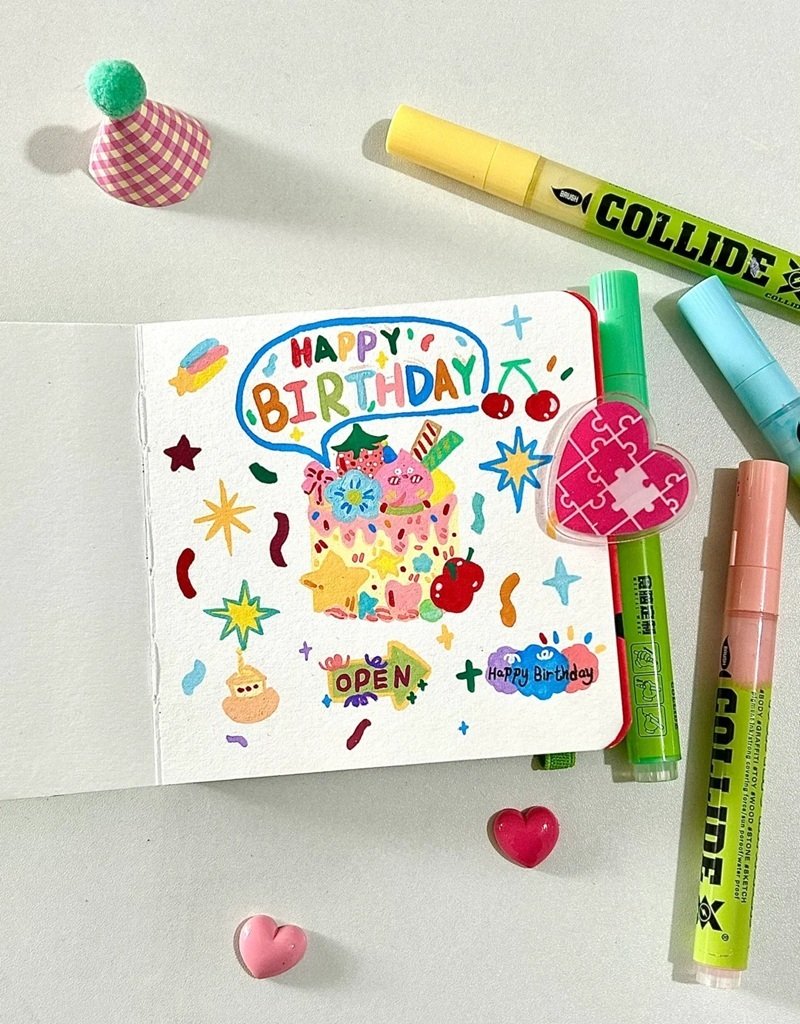 trang trí thiệp sinh nhật 42