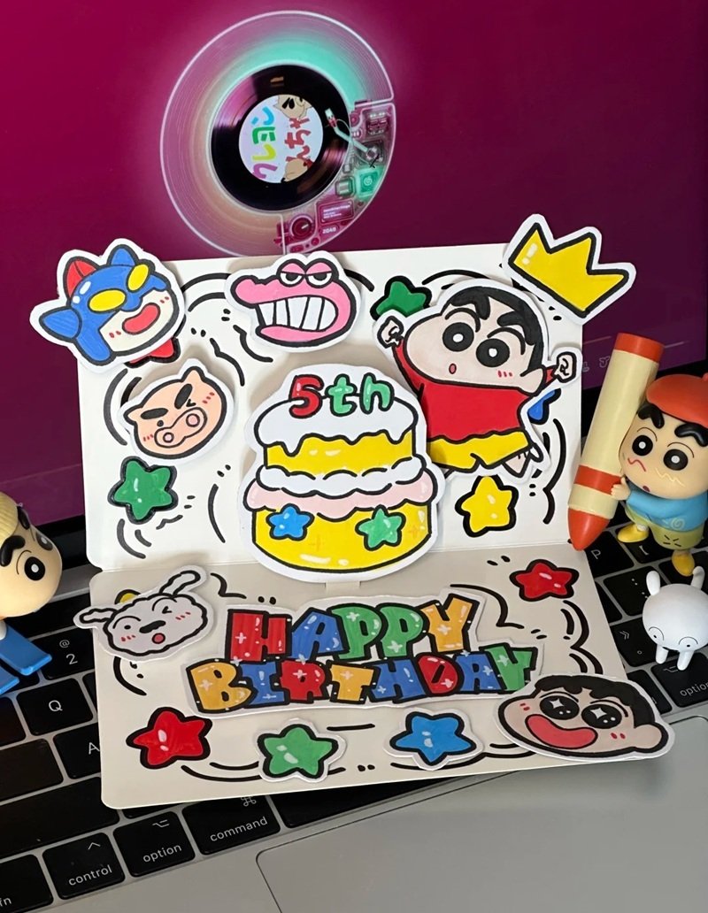 trang trí thiệp sinh nhật 43