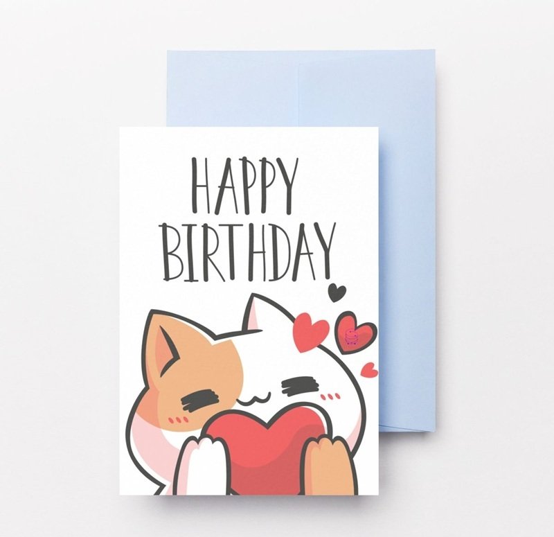 trang trí thiệp sinh nhật 7