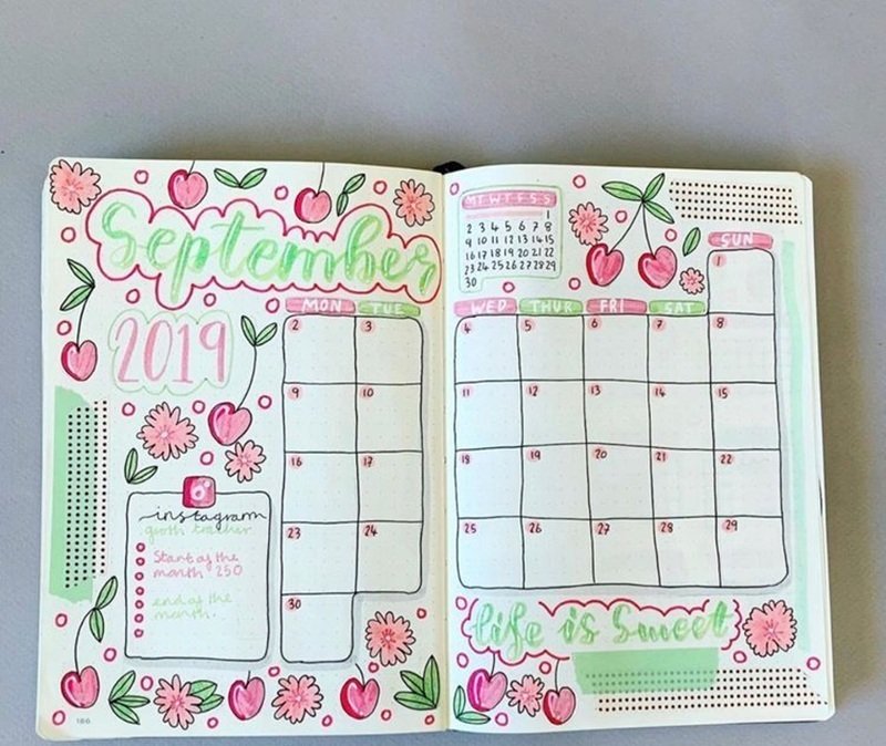 trang trí thời khóa biểu 8