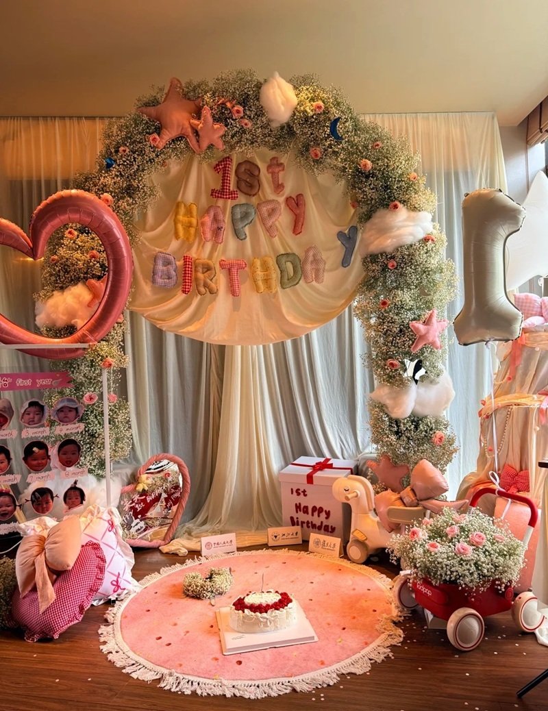 trang trí thôi nôi 18