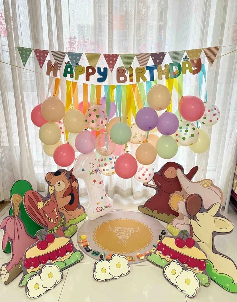 trang trí thôi nôi tại nhà