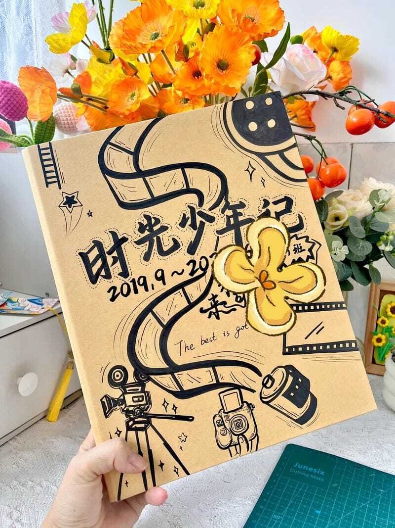 Ảnh trang trí vở bằng hình hoạt hình cute cực đẹp