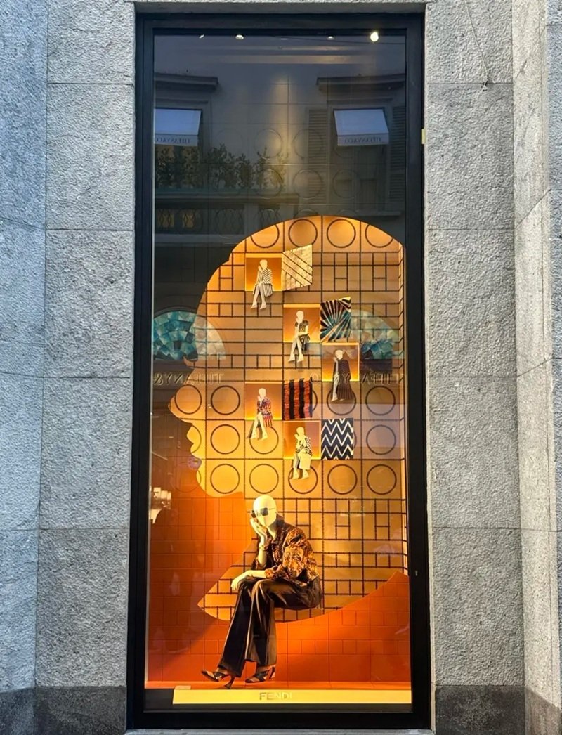 trang trí window display 1