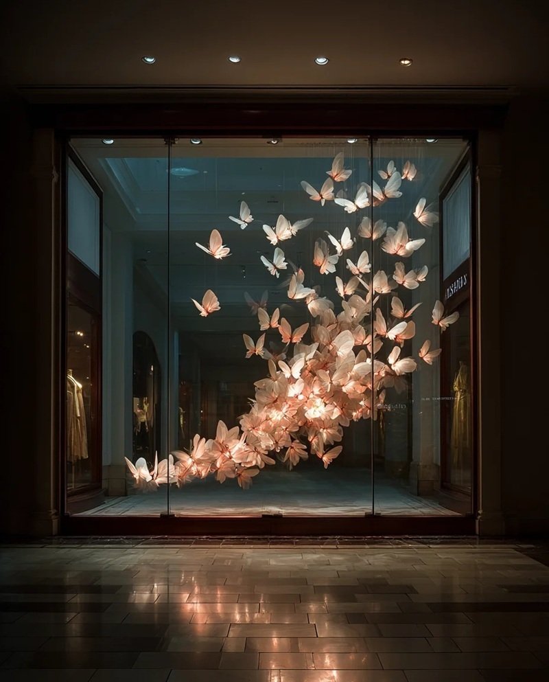 trang trí window display 12