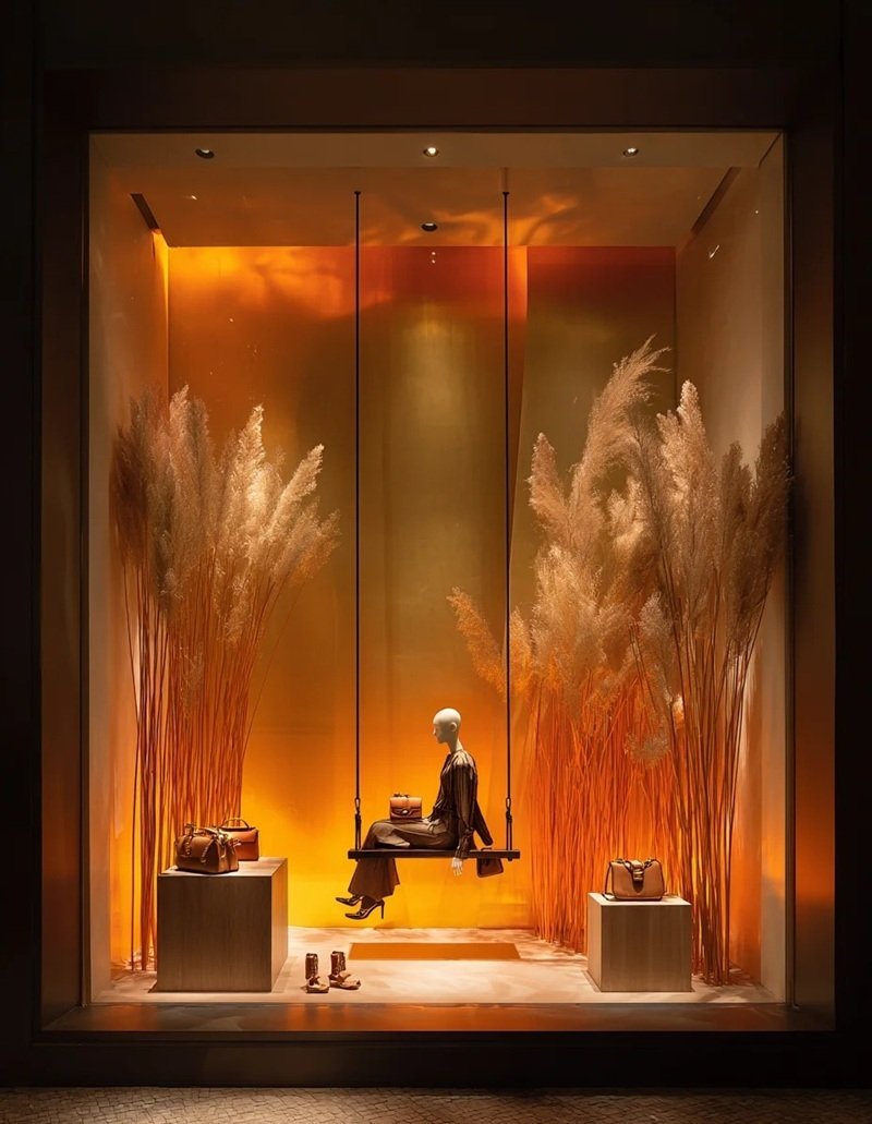 trang trí window display 16