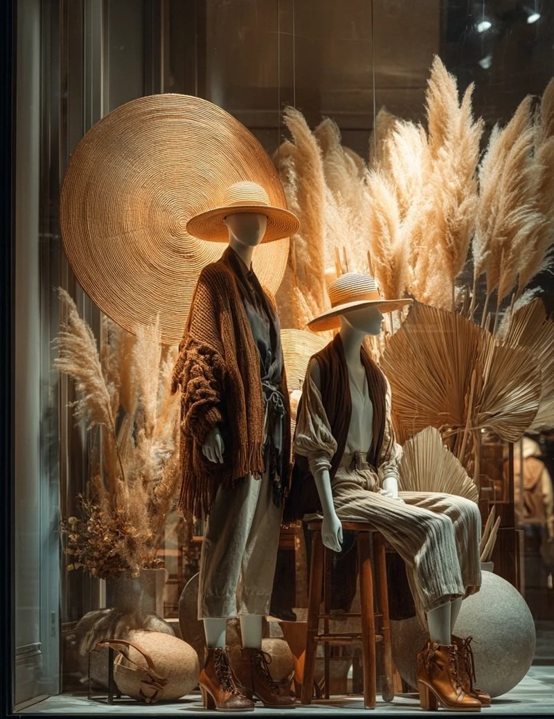 trang trí window display 22