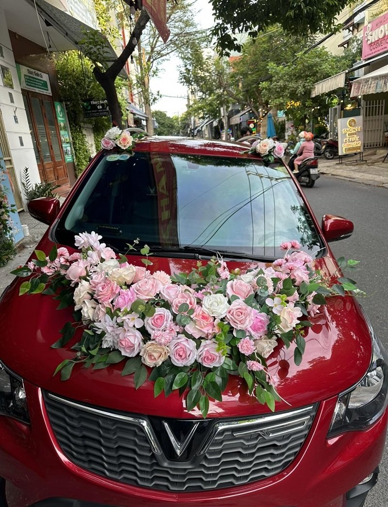 trang trí xe hoa 2