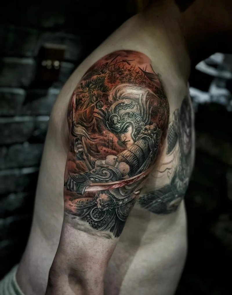 vẽ hình xăm triệu vân 13