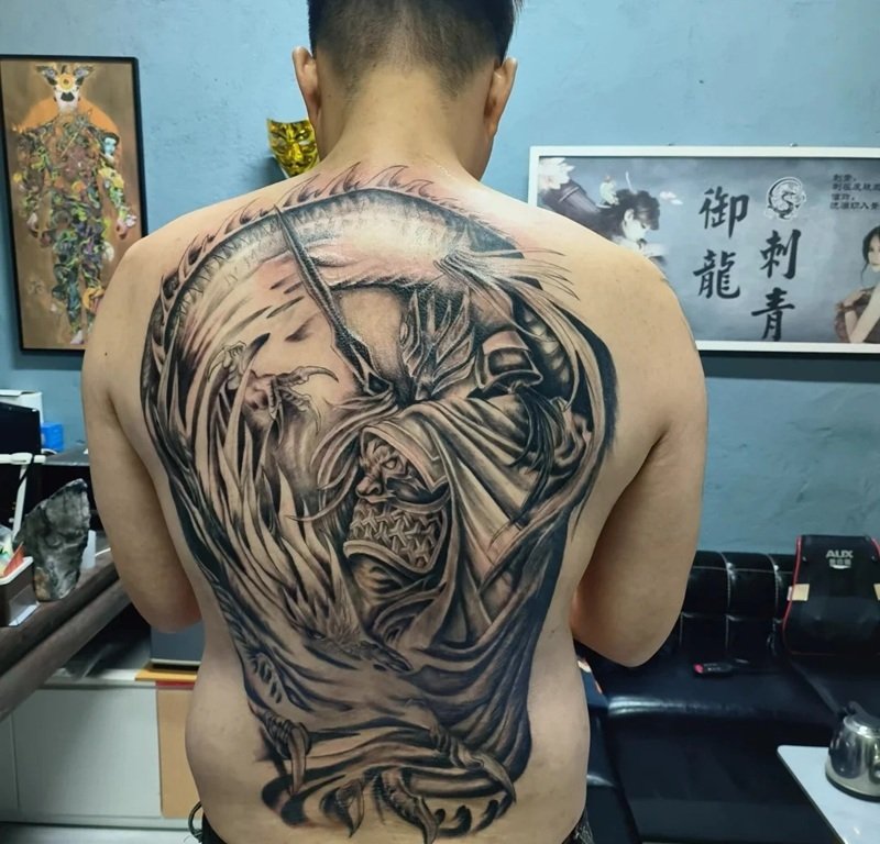 vẽ hình xăm triệu vân 15