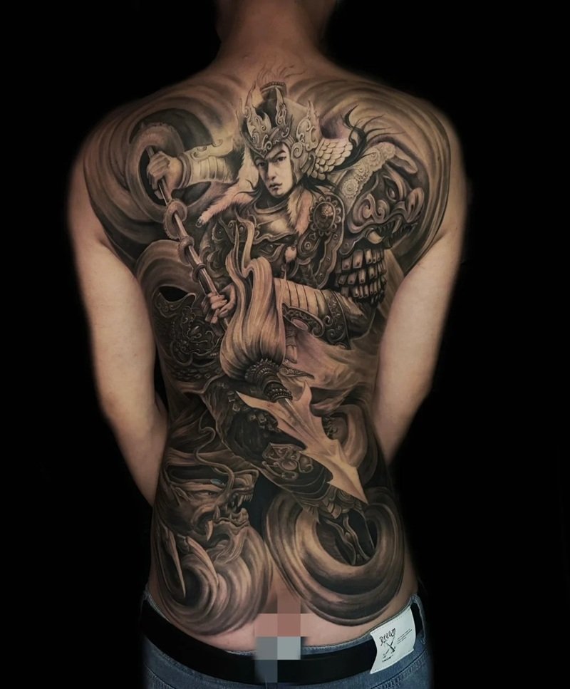 vẽ hình xăm triệu vân 21