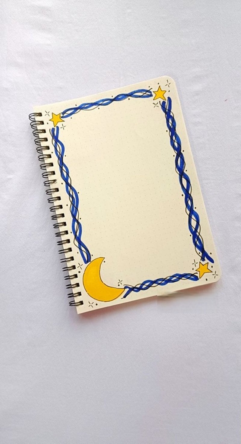 vẽ trang trí viền giấy a4 đẹp 19