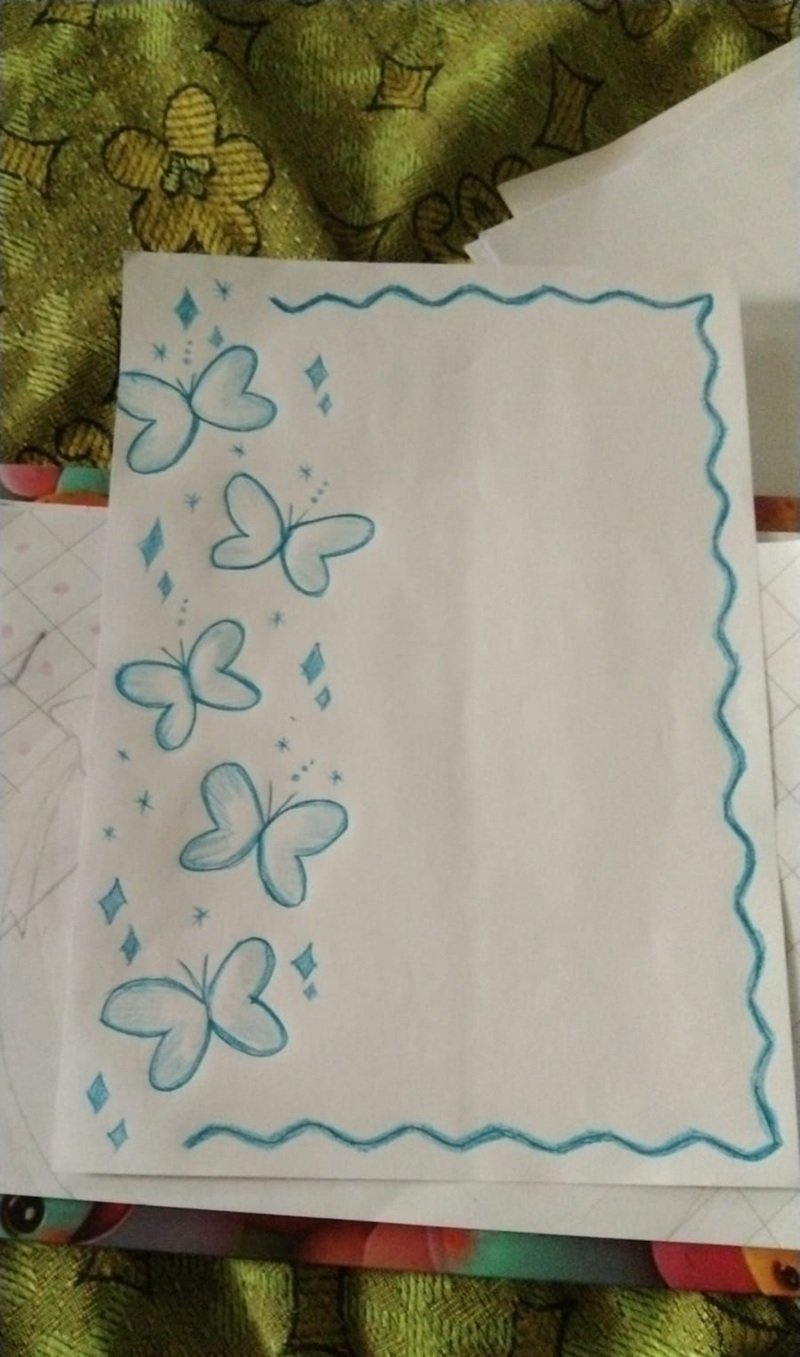 vẽ trang trí viền giấy a4 đẹp 20