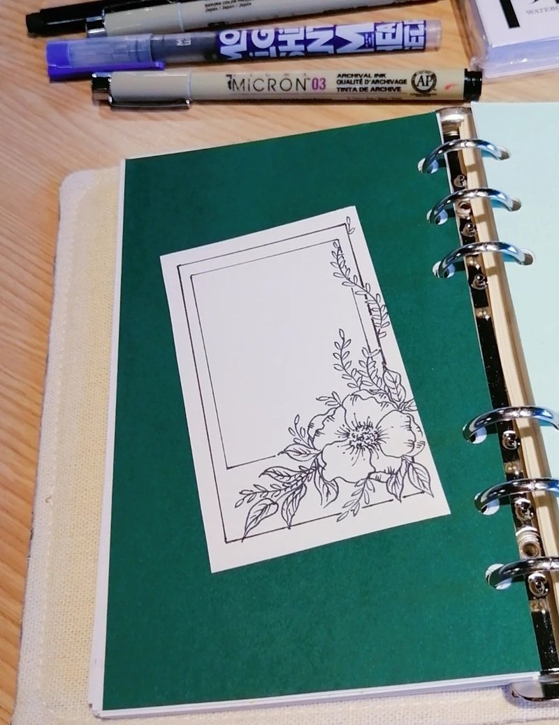 vẽ trang trí viền giấy a4 đẹp 4