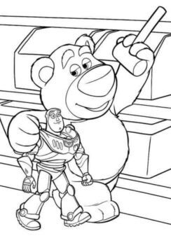 Tuyển chọn 99+ bộ tranh tô màu gấu dâu sinh động