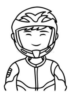 87+ Bộ tranh tô màu mũ bảo hiểm phù hợp cho bé mầm non