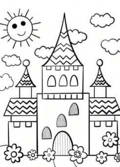 Gợi ý 98+ tranh tô màu ngôi nhà cao tầng giúp bé sáng tạo