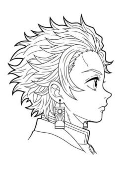 Bộ sưu tập 99+ hình tranh tô màu Tanjiro cực chất năm 2026