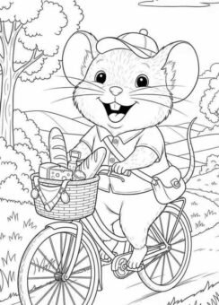 Khám phá 88+ tranh tô màu xe đạp cho bé yêu thích