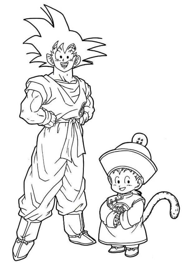 songoku tô màu 8
